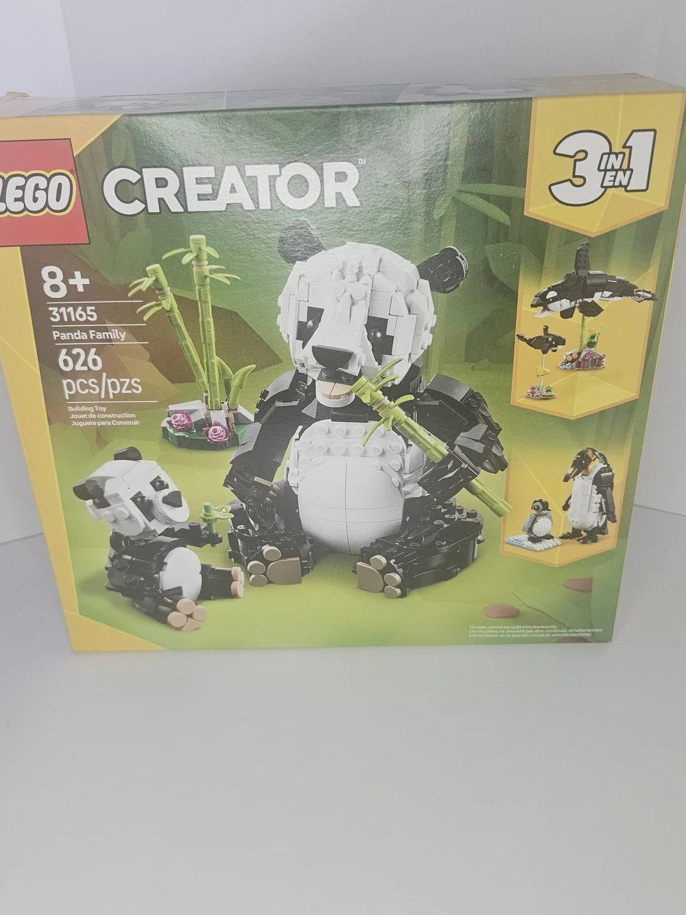 LEGO Creator Panda Family 31165 3-in-1 Set BOX ONLY